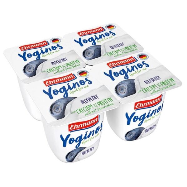 Йогурт "Ehrmann" Yoginos чорниця