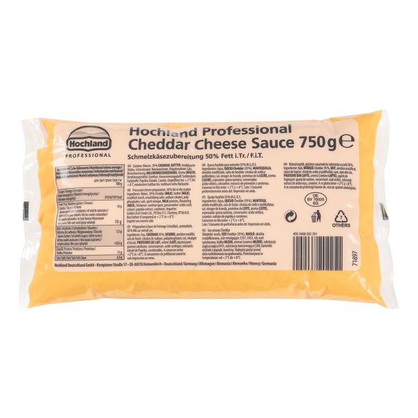 Чеддер соус Hochland 750 г