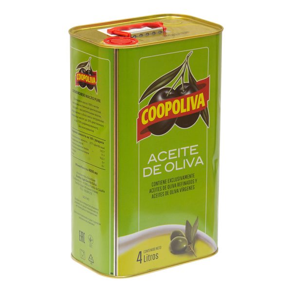 Олія оливкова Coopoliva Extra Light 4л