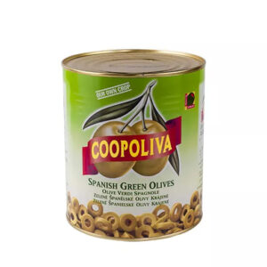Оливки зелені Coopoliva різані 3кг