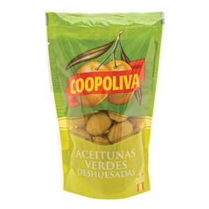 Оливки зелені Coopoliva б/к 100гр