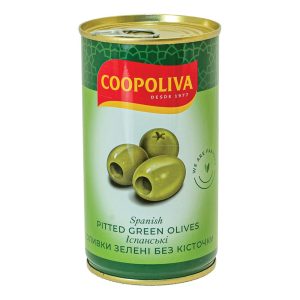 Оливки зелені Coopoliva б/к 370гр